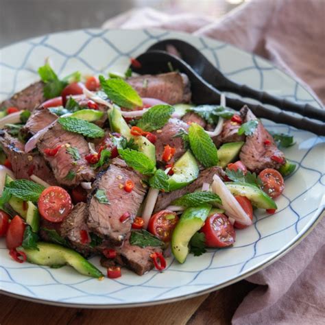 Classic Thai Beef Salad Yum Nua Beyond Kimchee