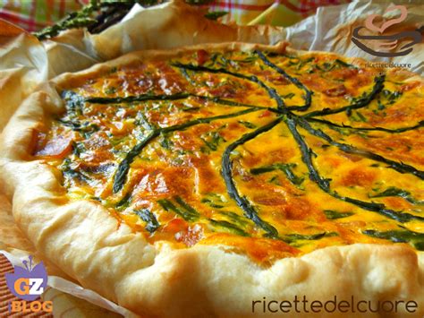 Quiche Asparagi E Speck Ricettedelcuore