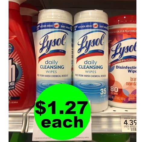 Publix Deal: $1.27 Lysol Disinfecting Wipes! (Ends 6/18 Or 6/19)