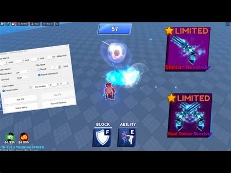 Stellar Revolver Dual Stellar Revolver Showcase Auto Clicker 1V1