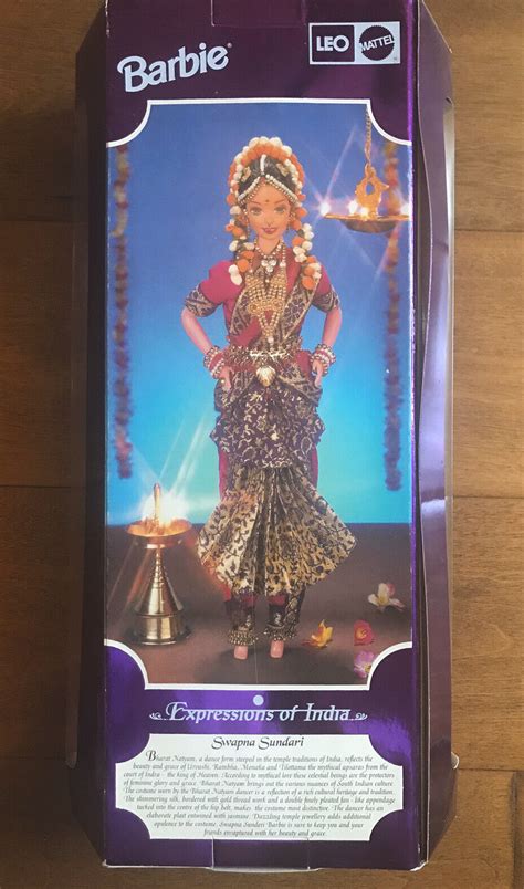 Rare Barbie Doll Expressions Of India Swapna Sundari New In Box