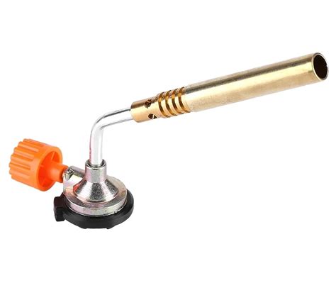 Blow Tourch Without Lighter Gas Torch Stainless Steel And Copper Flamethrower Burner Butane