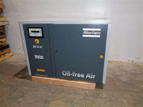 Used Atlas Copco Atlas Copco Sf Ff Hp Rotary Scroll Oil