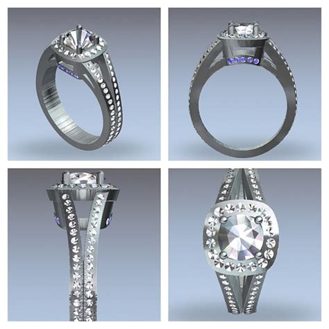 CAD Engagement Ring Design | Samuel Kleinberg