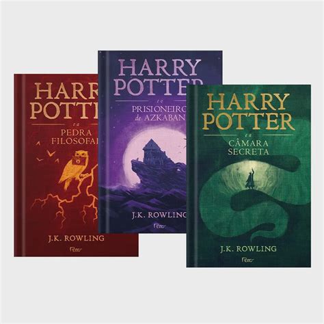 Coleção Especial 3 Livros Harry Potter j k Rowling Rocco