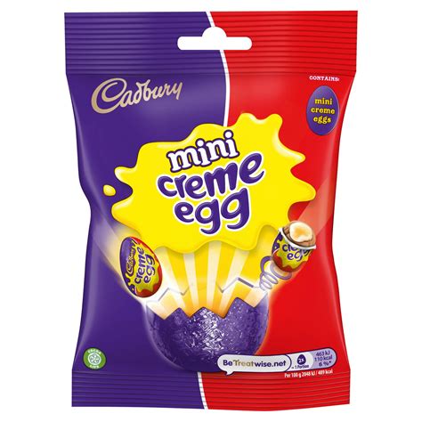 Cadbury Creme Egg Minis Bag 89g Sharing Bags And Tubs Iceland Foods