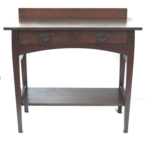 Voorhees Craftsman Mission Oak Furniture Gustav Stickley Harvey Ellis