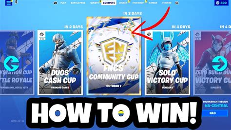 How Many Points And Top Do You Need To Get Fncs Community Cup Skin