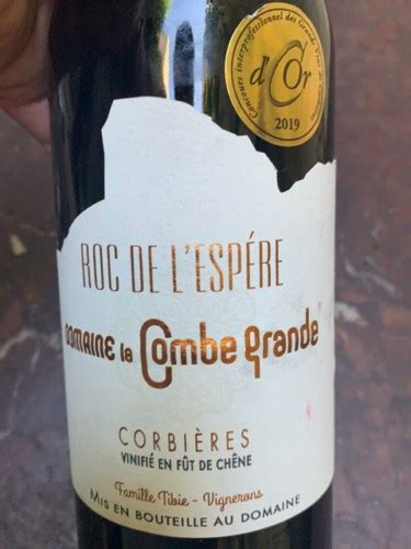 Domaine La Combe Grande Roc De L Esp Re Corbi Res Vivino Hong Kong