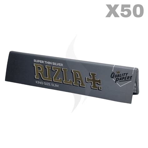 Rizla Super Thin Silver King Size Lange Vloeitjes