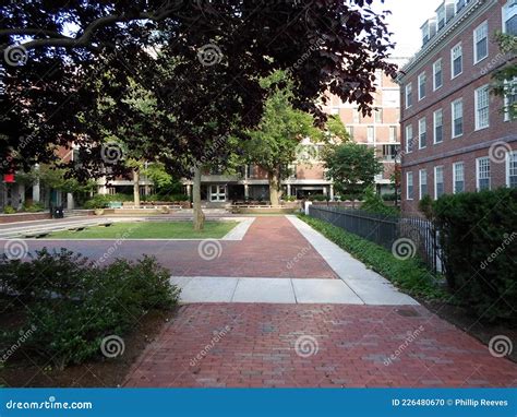 Quincy House Harvard University Cambridge Ma Usa Editorial Image