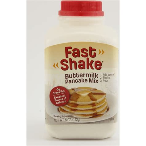 Fast Shake® Buttermilk Pancake Mix 5 Oz Bottle Pancake Mixes And Syrup Fairplay Foods