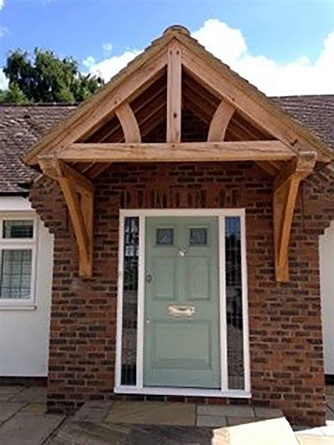 Traditional Storm Porch Designs | Crafted Timber Frames