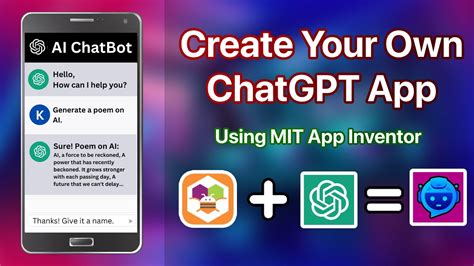 Create An Ai Chatbot App With Openai S Chatgpt In Mit App Inventor