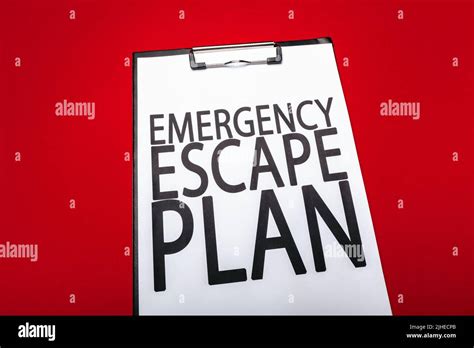 Emergency Evacuation Plan Hi Res Stock Photography And Images Alamy