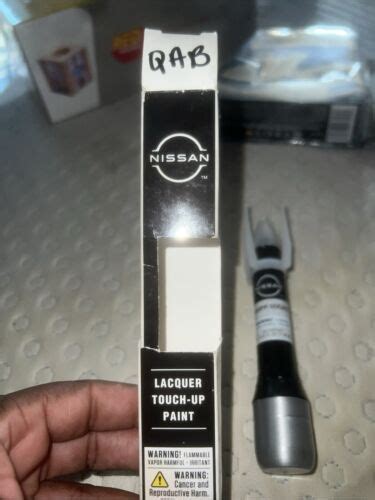 New Oem Nissan Qab Pearl White 3 In 1 Touch Up Paint Clear Coat 999pp Sdqab Ebay