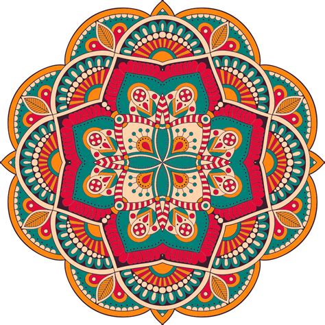 Moroccan Mandala Mandala Mat Tenstickers