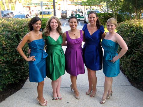 Different Colored Bridesmaid Dresses Ultimate Bridesmaid