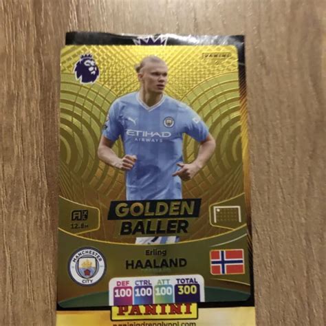 Erling Haaland Panini Adrenalyn Xl Premier League Golden Baller