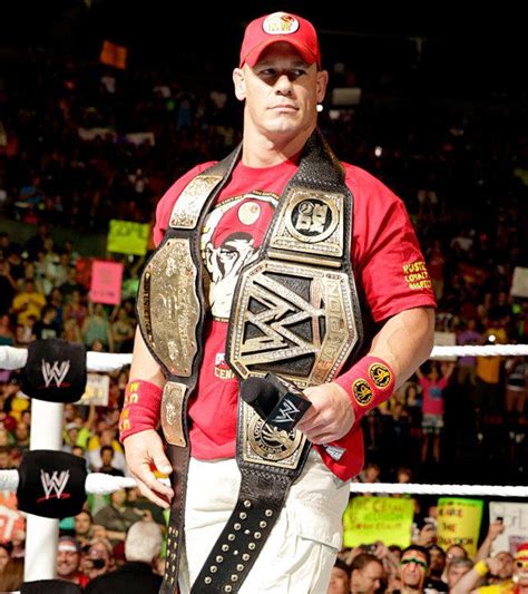 Wwe World Heavyweight Champion John Cena