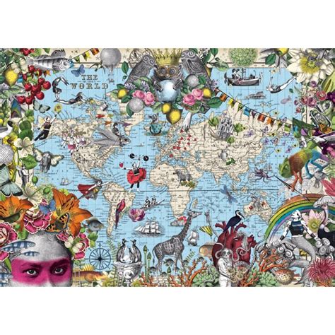 Puzzle Heye Mundo Peculiar De Piezas Kubekings