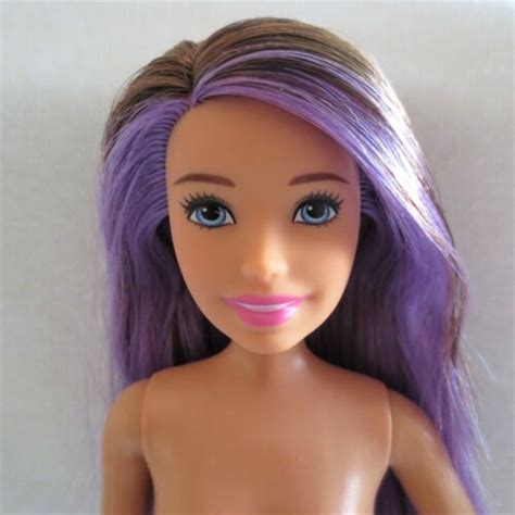 NEW Barbie Teen Sister Skipper Babysitters Inc Doll Purple Streak Hair Nude EBay UK