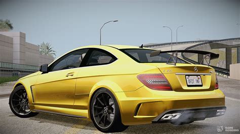 Mercedes C Amg Black Series For Gta San Andreas