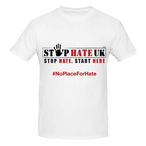 Stop Hate Uk T Shirt Stop Hate Uk