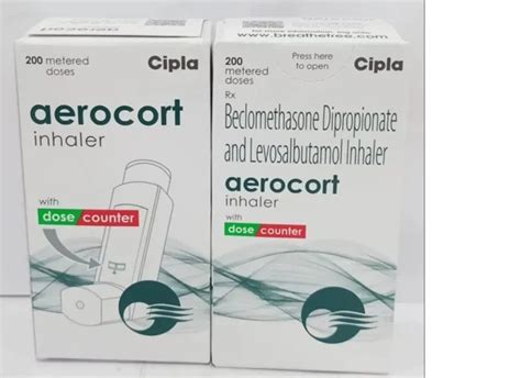 Cipla Aerocort Inhaler At Rs 800 Pack Cipla Asthma Inhaler In