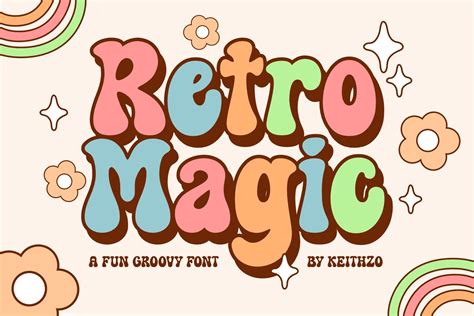 Retro Magic Font By Keithzo 7ntypes · Creative Fabrica