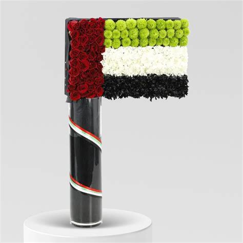 Celebrate UAE National Day with Flag-Themed Flower Arrangement ...