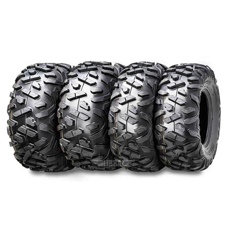 Set 4 Wanda Atv Tires 25x8x12 25x10x12 Fit 16 17 Can Am Defender Hd8