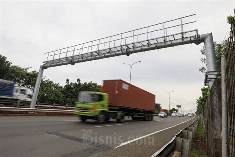 Gantry Pembayaran MLFF Sudah Dipasang Di Jalan Tol JORR