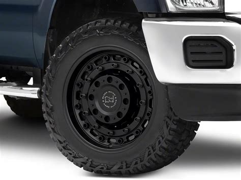 Black Rhino F 250 Super Duty Arsenal Textured Matte Black 8 Lug Wheel 20x9 5 12mm Offset