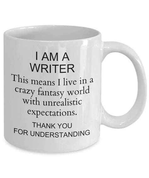 Writer Gift Ideas Funny Writer Gift Writer Mug Writers Etsy