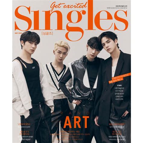 Singles 韓国雑誌 2022年5月号 Aタイプ 表紙：the Boyz ヨンフン、ヒョンジェ、ケビン、ニュー 韓国語