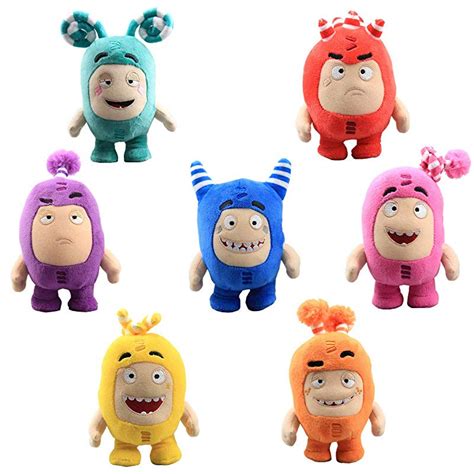 Tv And Movie Character Toys Oddbods Plush Soft Toy Cuddly Doll Newt Bubbles Pogo Zee Jeff Fuse