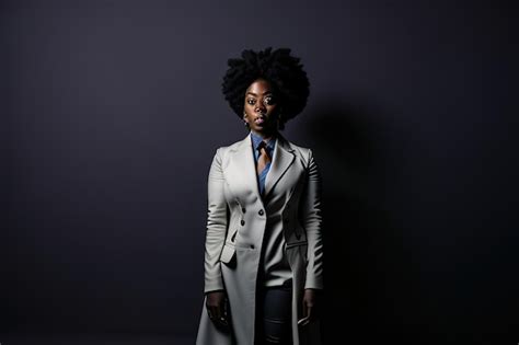 Premium Ai Image Elegantly Dressed Businesswoman Posing For Photo