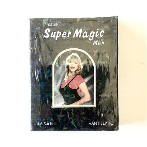 Boxes X Super Magic Man Antiseptic Wipes Tissue For Ejaculation Delay