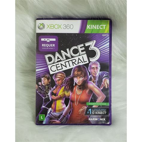 Jogo em Mídia Física Original Xbox 360 Kinect Dance Central 3 Produto