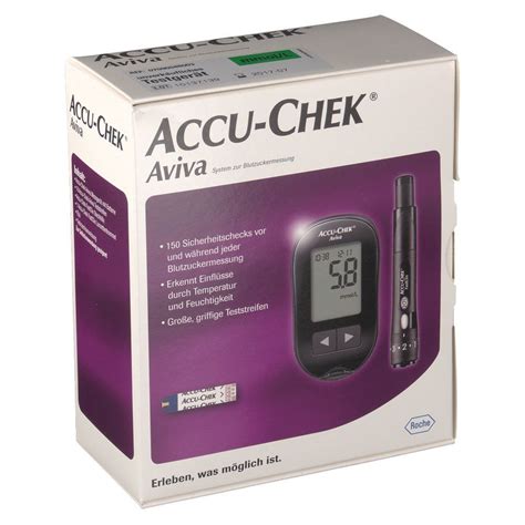 Accu Chek Aviva Test Set Mmol L St Shop Apotheke