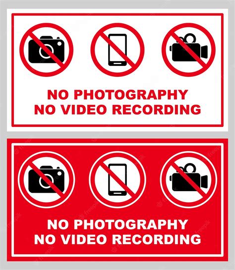 Нет фотографии, видео, мобильного телефона, запрещенного знака ...