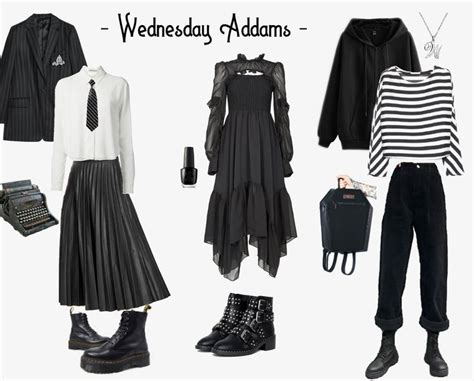 Wednesday Addams Inspired Outfits