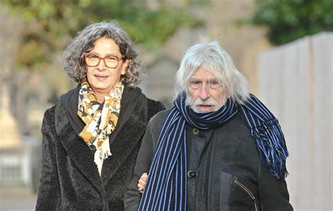 Pierre Richard Et Sa Femme Ceyla Obs Ques De Myl Ne Demongeot Paris