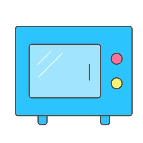 Micro Wave Oven Vector Svg Icon Svg Repo