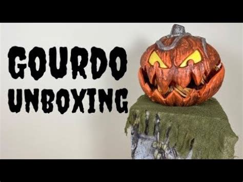 Unboxing Gourdo From Spirit Halloween Youtube