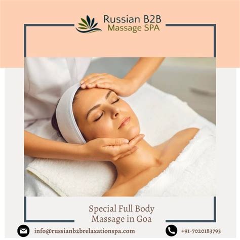 Special Full Body Massage In Goa Best Experience Russian B2b