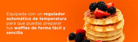 Huk N X Masterchef Mini M Quina Para Waffles Y Hot Cakes Parrillas Antiadherentes Listo En
