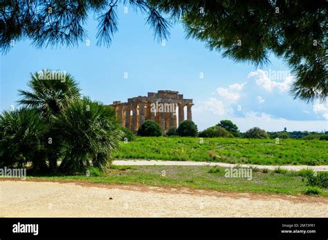 Le Temple Doric De Hera Temple E Th Si Cle Av J C Parc