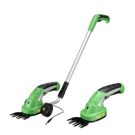 3 In 1 Cordless 7 2v Lithium Ion Grass Shears Hedge Trimmer Handheld And Wheeled And Extension